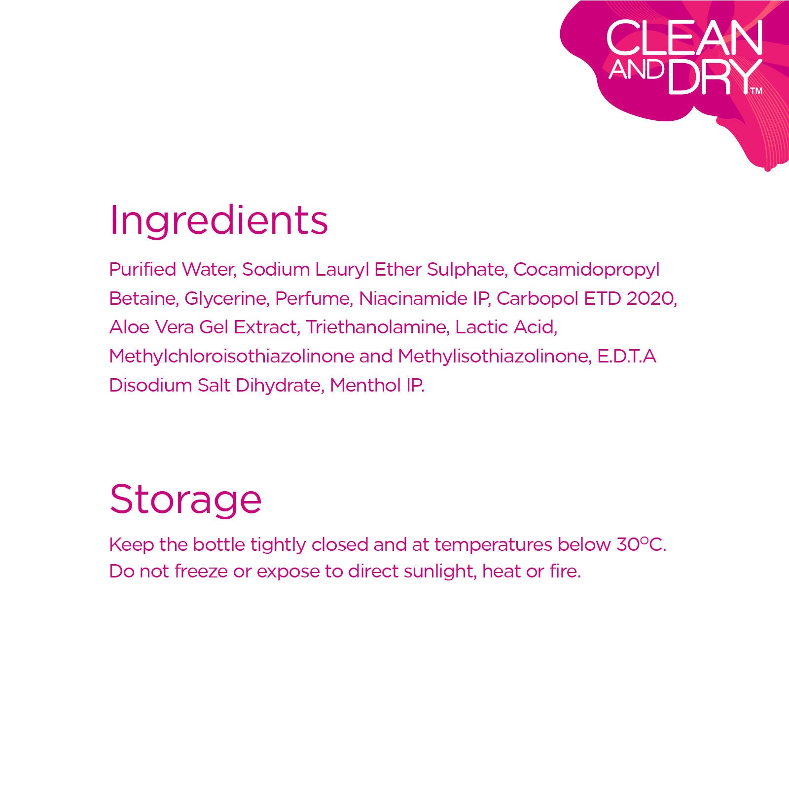 Feminine Intimate Wash