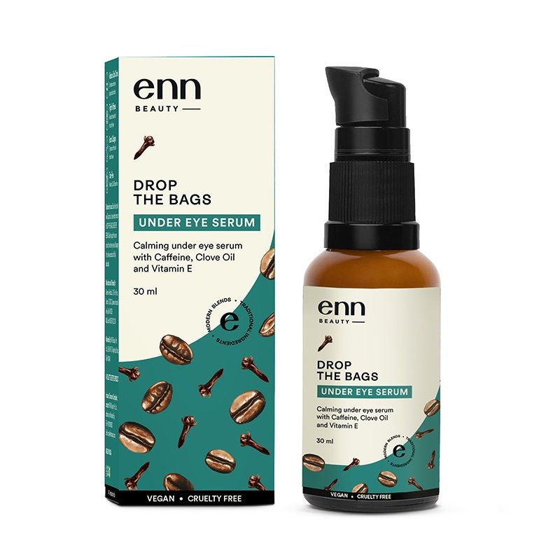 Under Eye Serum For Dark Circle, Wrinkles & Puffiness Reduction With Caffeine & Clove Oil