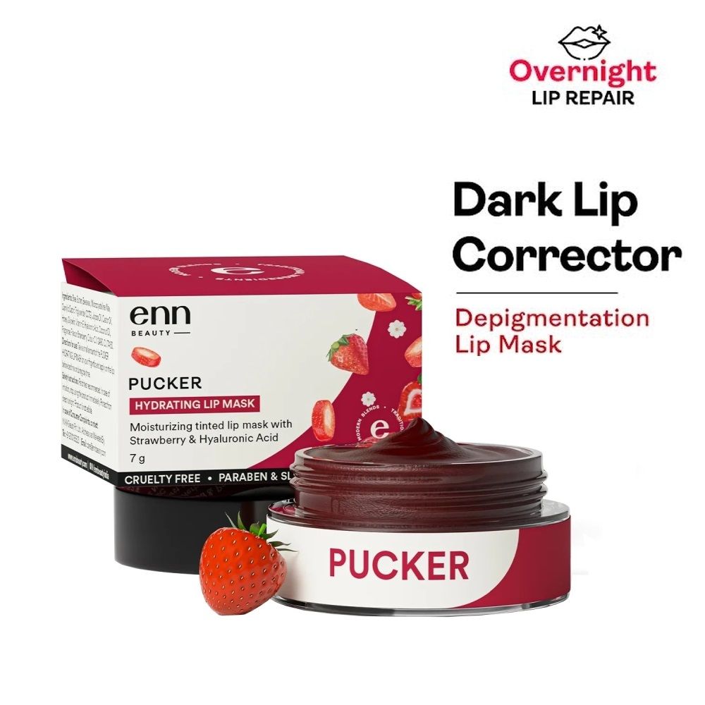 Pucker Tinted Lip Balm - Hydrating Care for Dry, Dark & Pigmented Lips - 7g