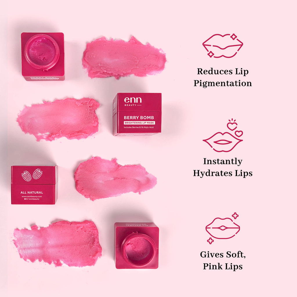 Berry Bomb Brightening Lip Mask