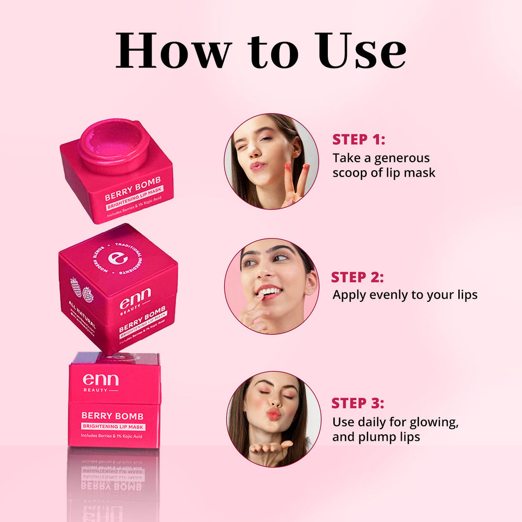 Berry Bomb Brightening Lip Mask
