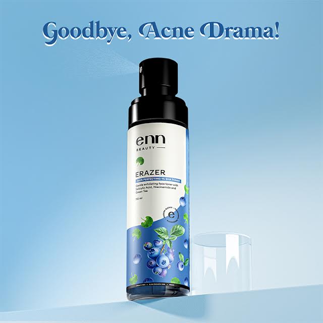 1% BHA Clarifying Face Toner For Bright Skin with Salicylic Acid- Reduces Acne & Pores