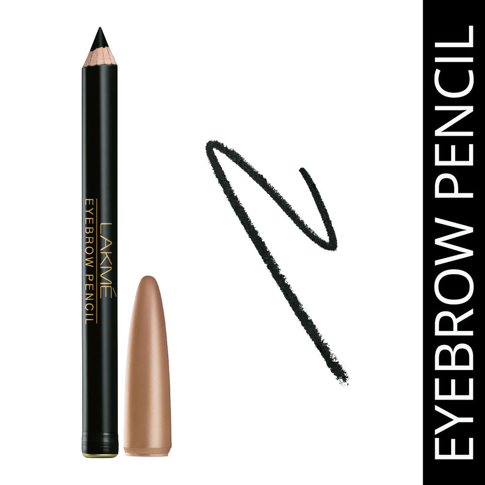 Black Eyebrow Pencil, Smudgeproof & Water-resistant