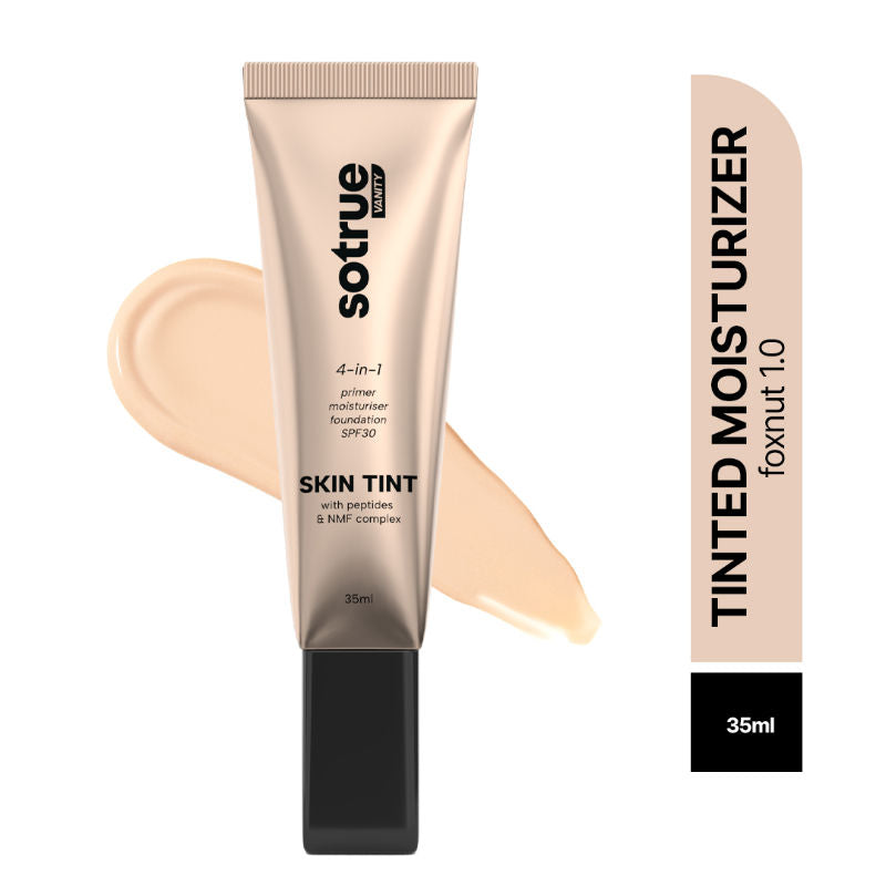 4-In-1 Skin Tint Moisturiser, Primer & Foundation with SPF 30