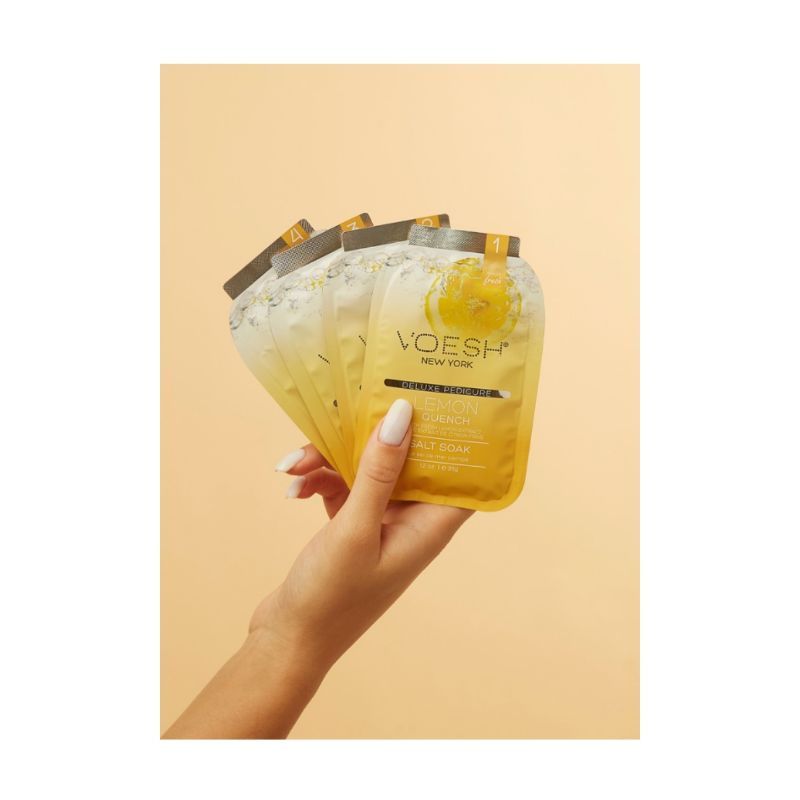 Deluxe Pedicure In A Box (4 Step) - Lemon Quench