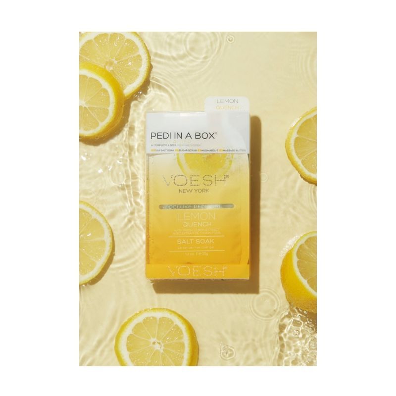Deluxe Pedicure In A Box (4 Step) - Lemon Quench