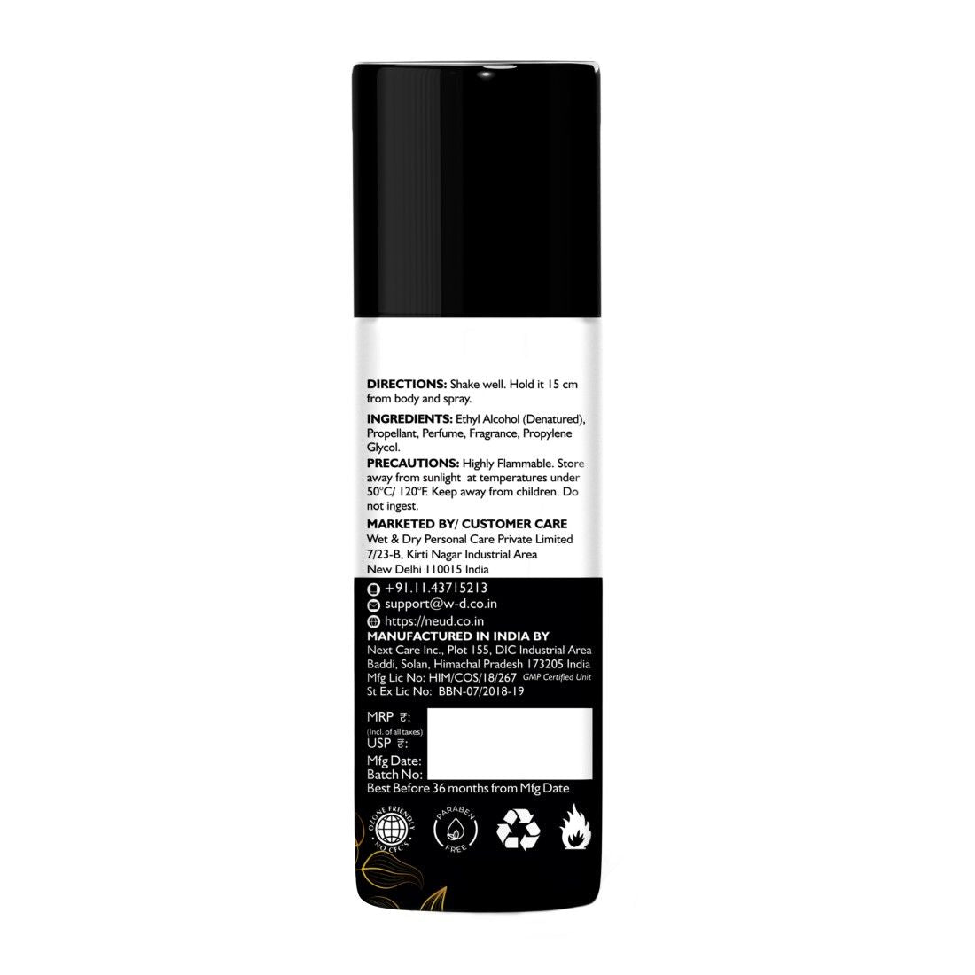 Enigma Deodorant Body Spray