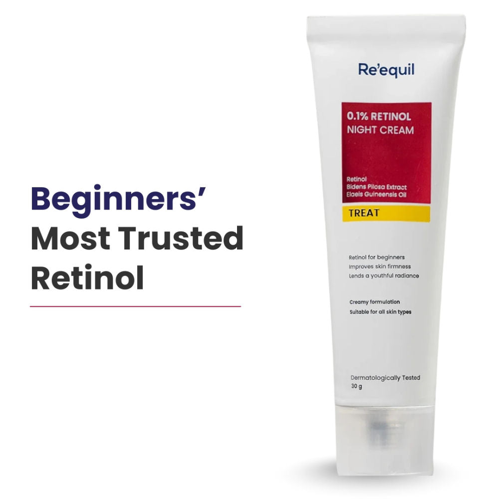 0.1% Retinol Night Creamtreat For Wrinkles & Skin Tightening