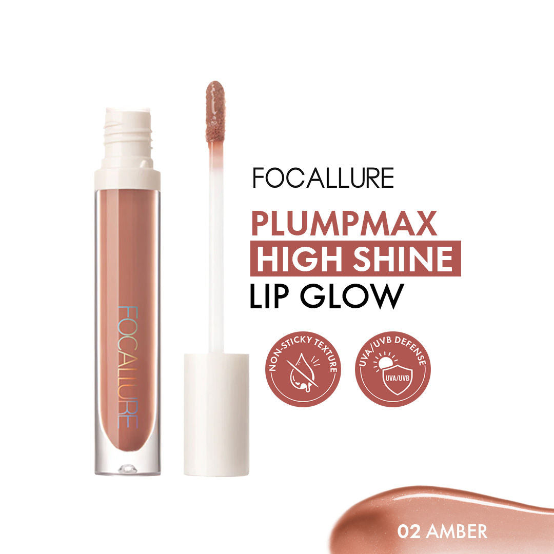 FA153 Plumpmax High Shine Lip Glow - Amber