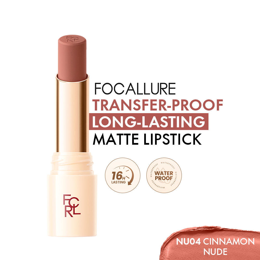 Lasting Matte Lipstick - Nu04 Cinnamon Nude