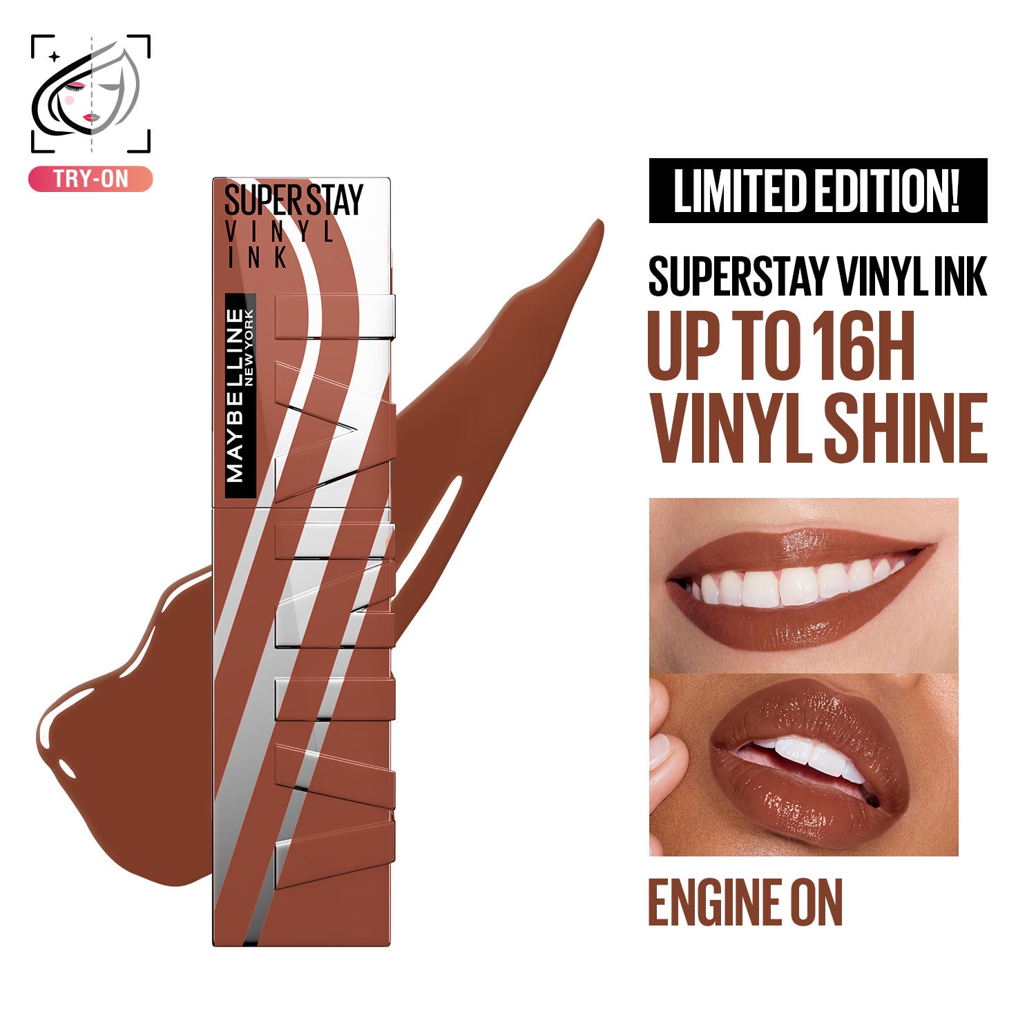 Super Stay Vinyl Ink High Shine Racing Liquid Lipstick - Engine On