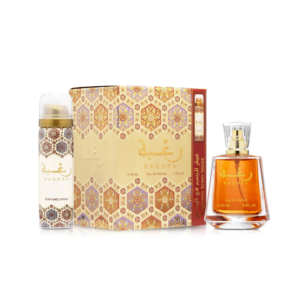 Raghba With Deodorant Long Lasting Unisex Eau De Parfum