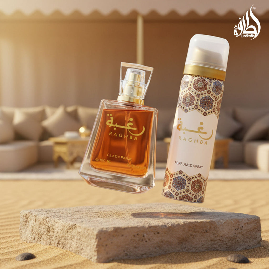 Raghba With Deodorant Long Lasting Unisex Eau De Parfum