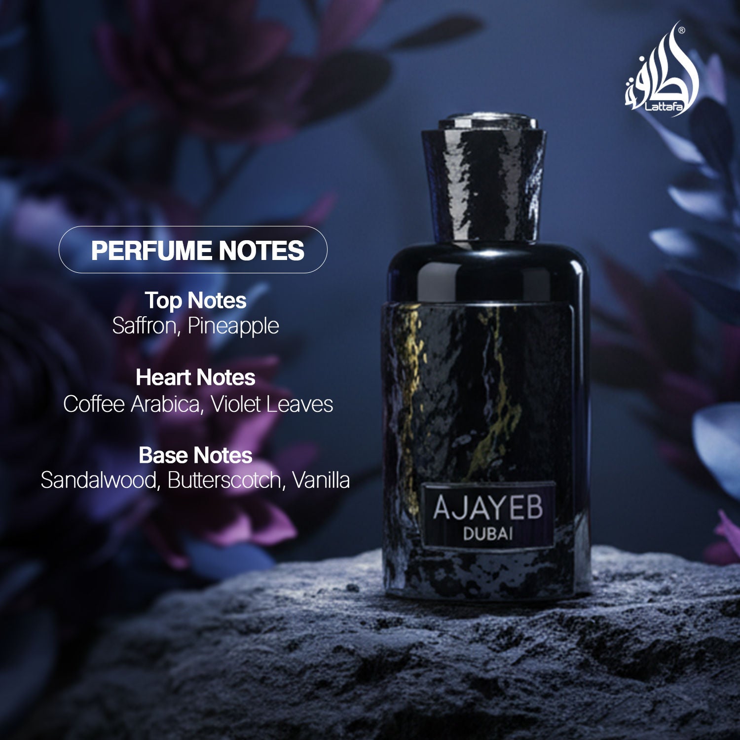 Ajayeb Dubai Black Long Lasting Eau De Parfum