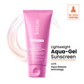 SPF 50 Aqua-Gel Lightweight Sunscreen for Oily Skin, In-Vivo Tested PA++++, Matte Finish.