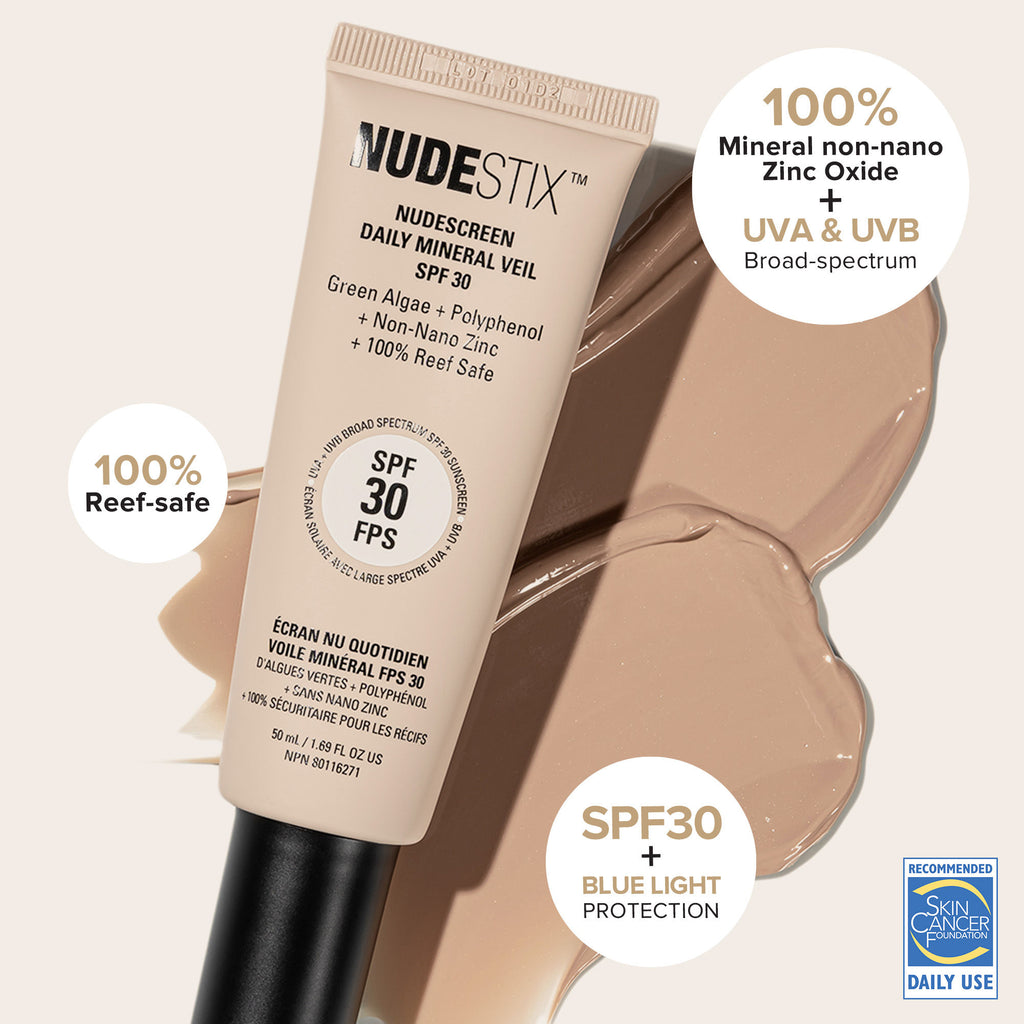 Nudescreen Daily Mineral Veil SPF 30 - Nude