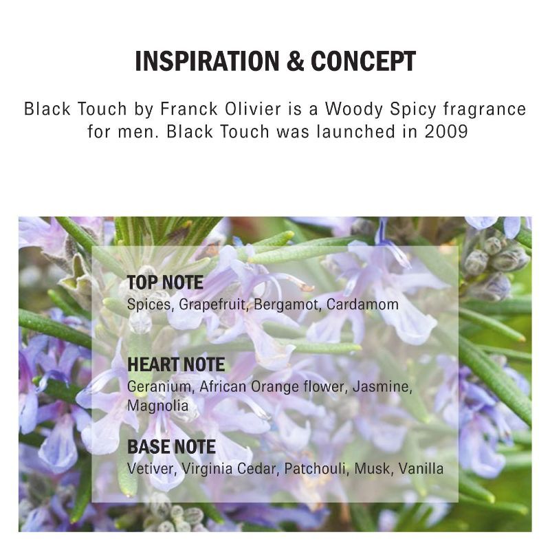 Black Touch Eau De Toilette Spray For Men