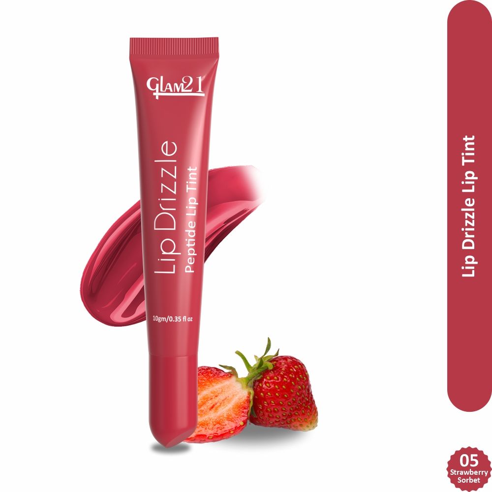 Lip Drizzle Peptide Lip Tint - Strawberry Sorbet