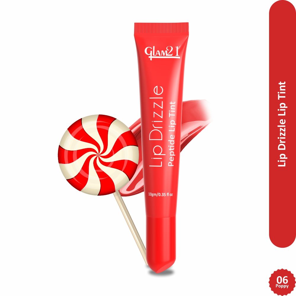 Lip Drizzle Peptide Lip Tint - Poppy