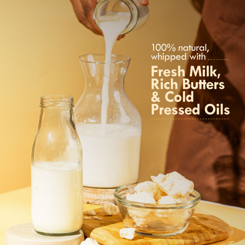 4 Butter Mush Hand Malai - Shea,Tucuma,Avocado & Cocoa, Hand Moisturizer Cream - Dry Skin