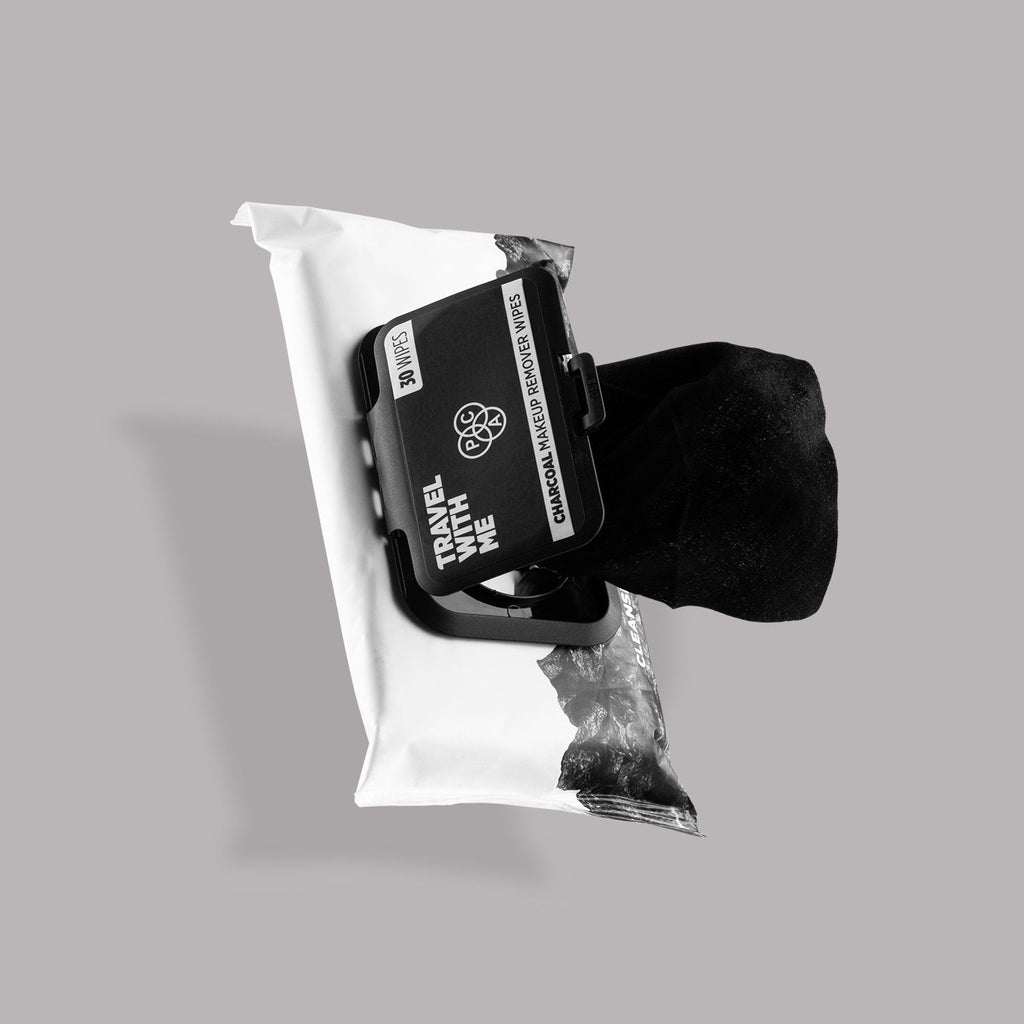 Travel With Me Charcoal Wipes