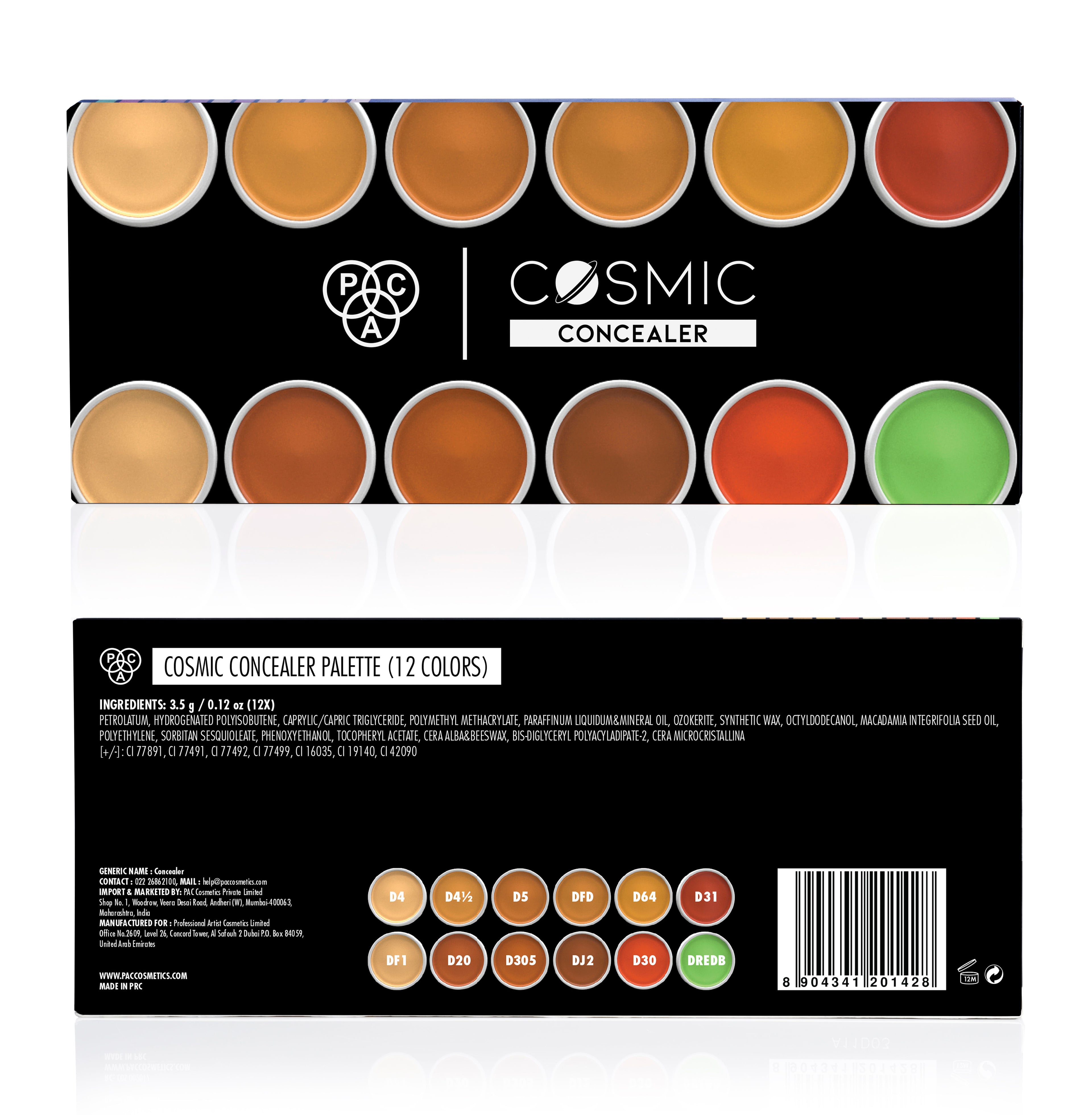 Cosmic Concealer Palette 12 Colors