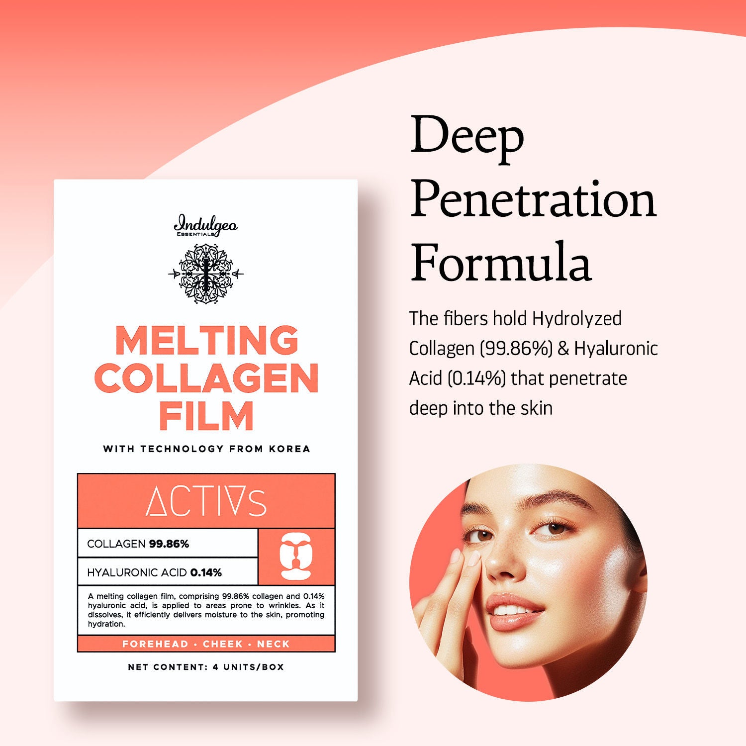 Melting Collagen Film Face Patches