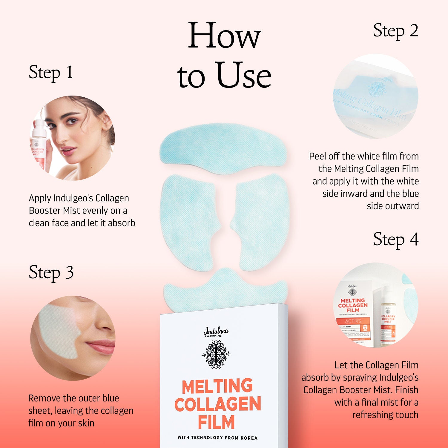 Melting Collagen Film Face Patches