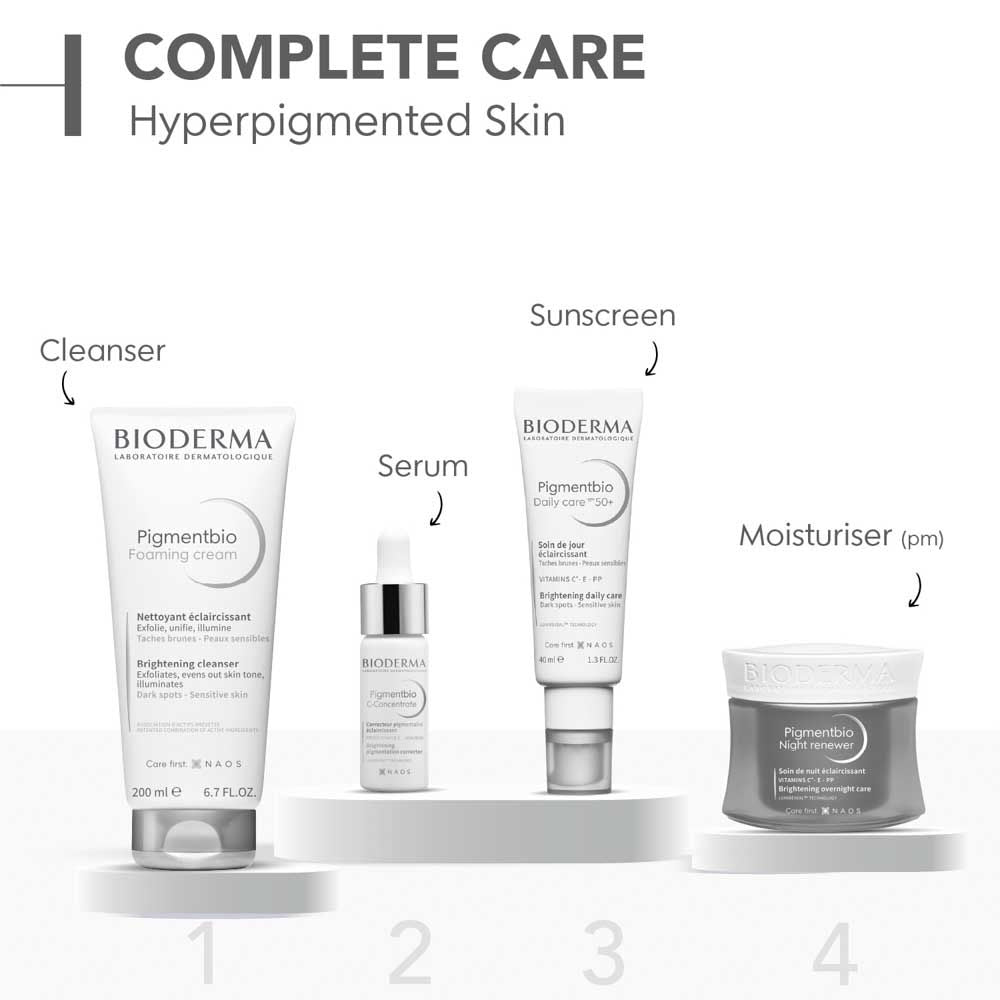 SPF 50+ Brightening Sunscreen - Pigmentbio Daily Care