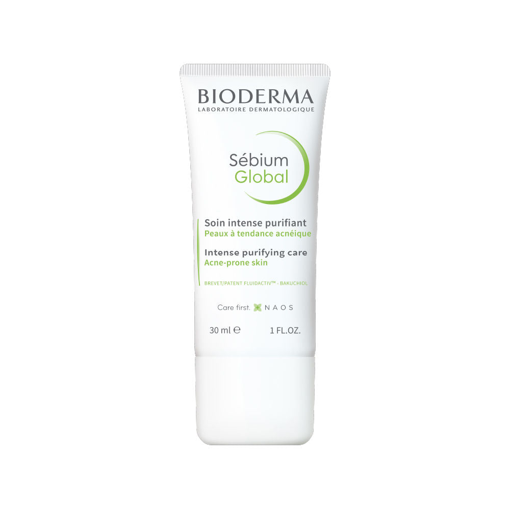 Sebium Global Moisturizer For Oily Acne-Prone Skin - Reduces Spots & Blackheads