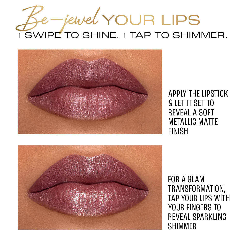 Be-Jewel Shimmer Lip Liquid with Ceramides, Luminous Matte Finish