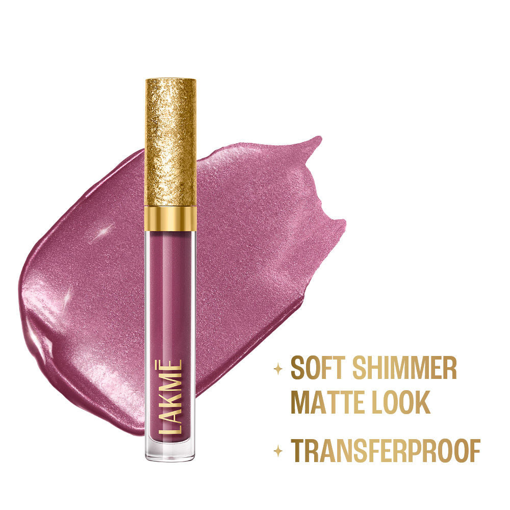 Be-Jewel Shimmer Lip Liquid with Ceramides, Luminous Matte Finish - Rose Quartz