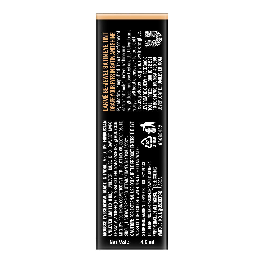 Be-jewel Satin Eye Tint |One-Step Liquid Eyeshadow
