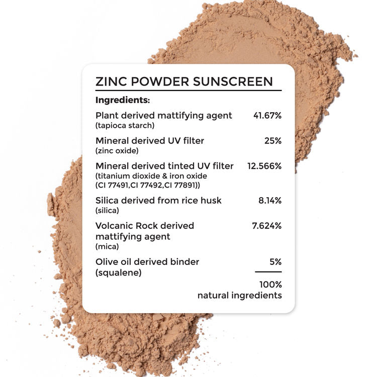 Zinc Powder Sunscreen SPF 50