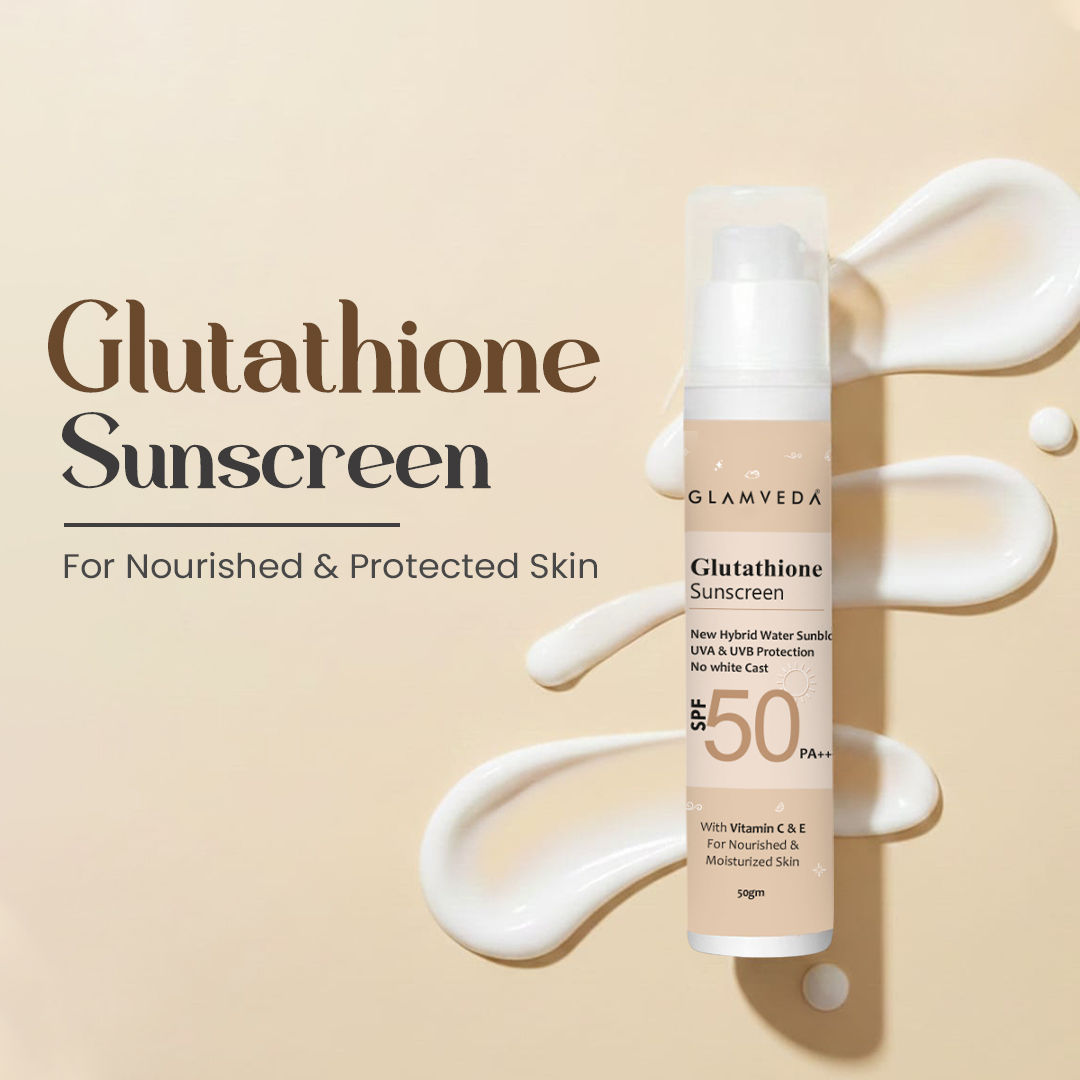 Glutathione Sunscreen SPF 50 PA+++ with Vitamin C & E