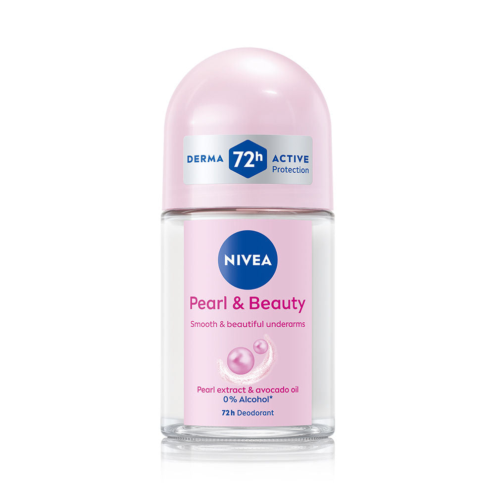 72H Active Protection With Pearl Extract Deo Underarm Roll On - Smooth Skin, Odor Protection - 25ml