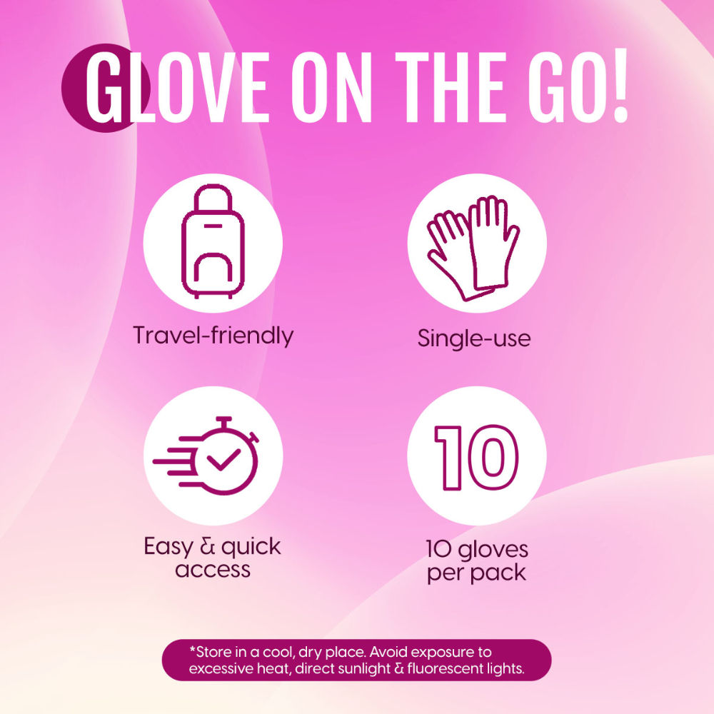 Disposable Latex Gloves For Hair Dyeing & Treatment