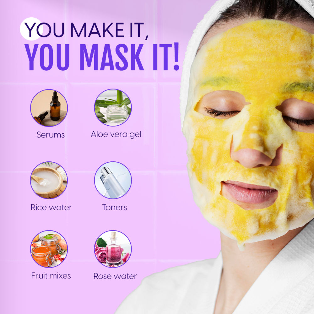 Diy Facial Sheet Masks & Under Eye Patches For Hydration & Dark Circles
