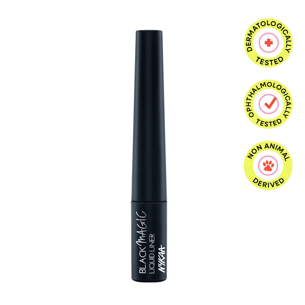Nykaa Black Magic Liquid Eyeliner - Super Black 01