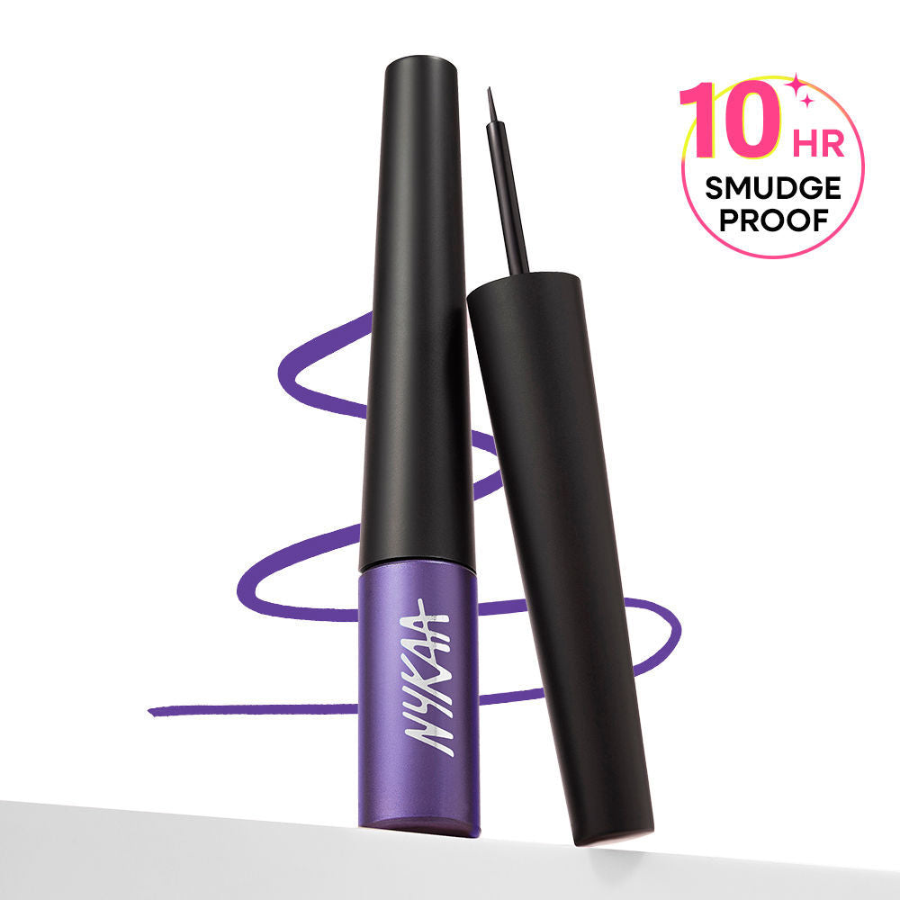 GLAMOReyes Coloured Liquid Eyeliner - 07 Poisonous Plum