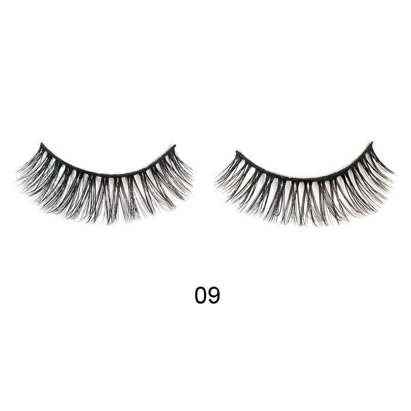 3D Effect Long and Natural Look False Eyelashes - 09