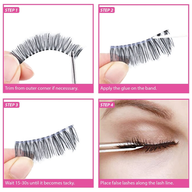 3D Effect Long and Natural Look False Eyelashes - 09
