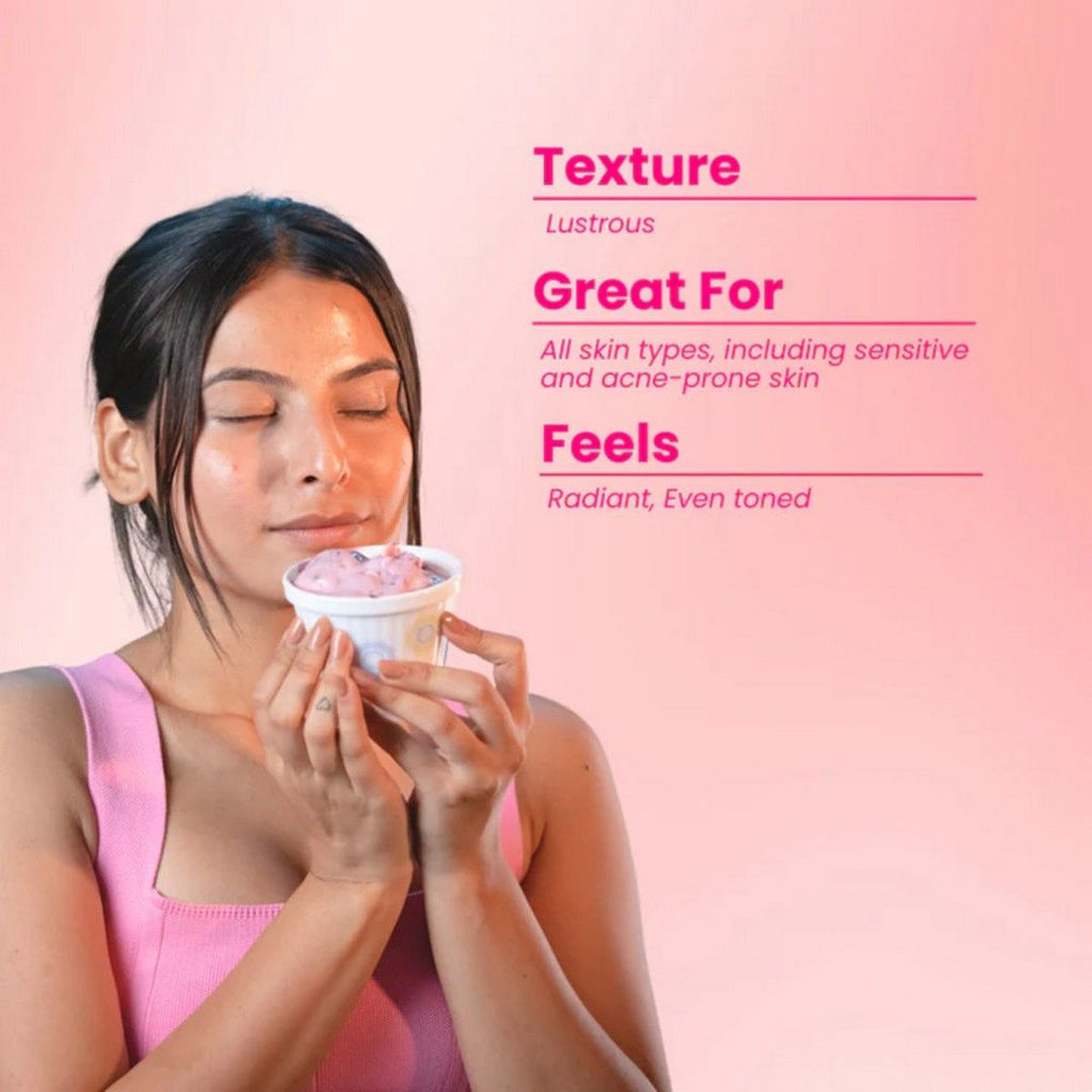 Velvet Glaze 2 in 1 Body Scrub Wash for Glowing Skin