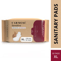Sensitive Sanitary Pads - 30 XL - Certified 100% Rash-Free - With Disposal Bags
