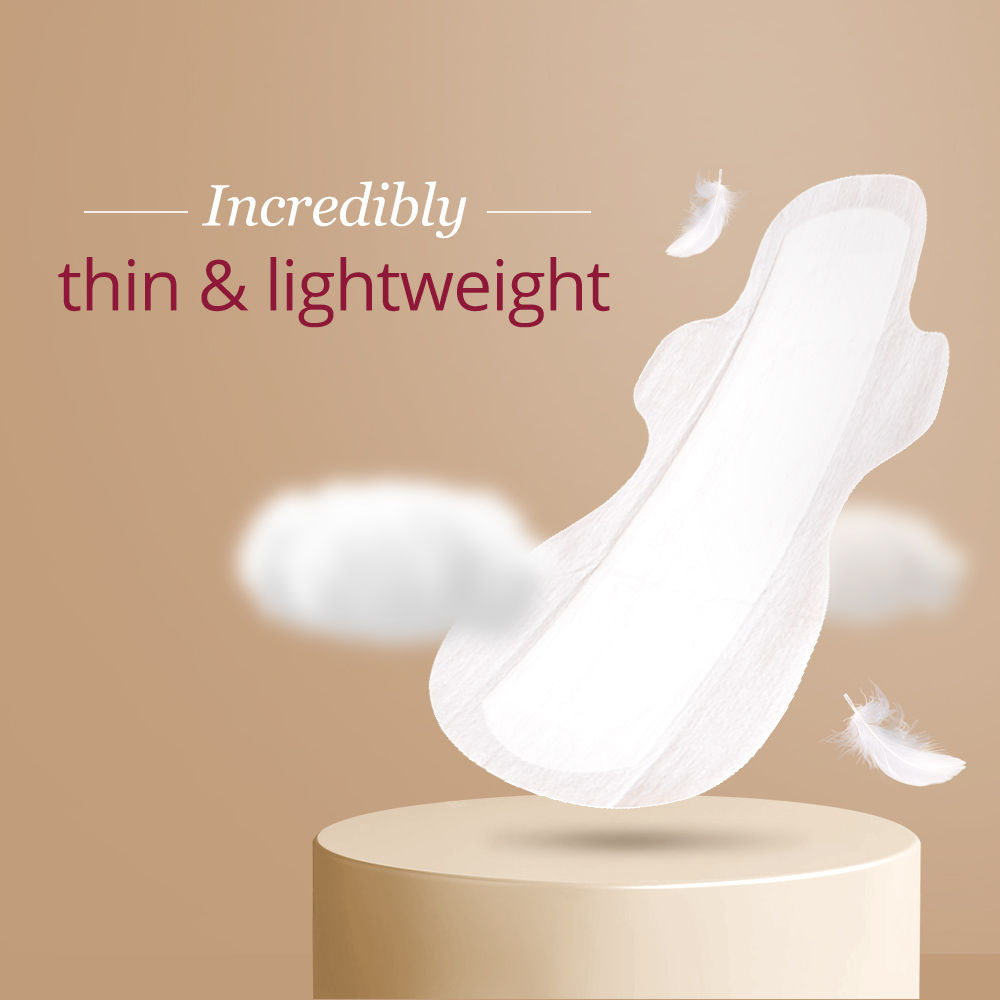 Sensitive Sanitary Pads - 30 XL - Certified 100% Rash-Free - With Disposal Bags