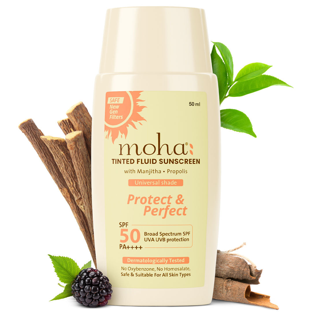 Tinted Fluid Sunscreen SPF 50 PA++++