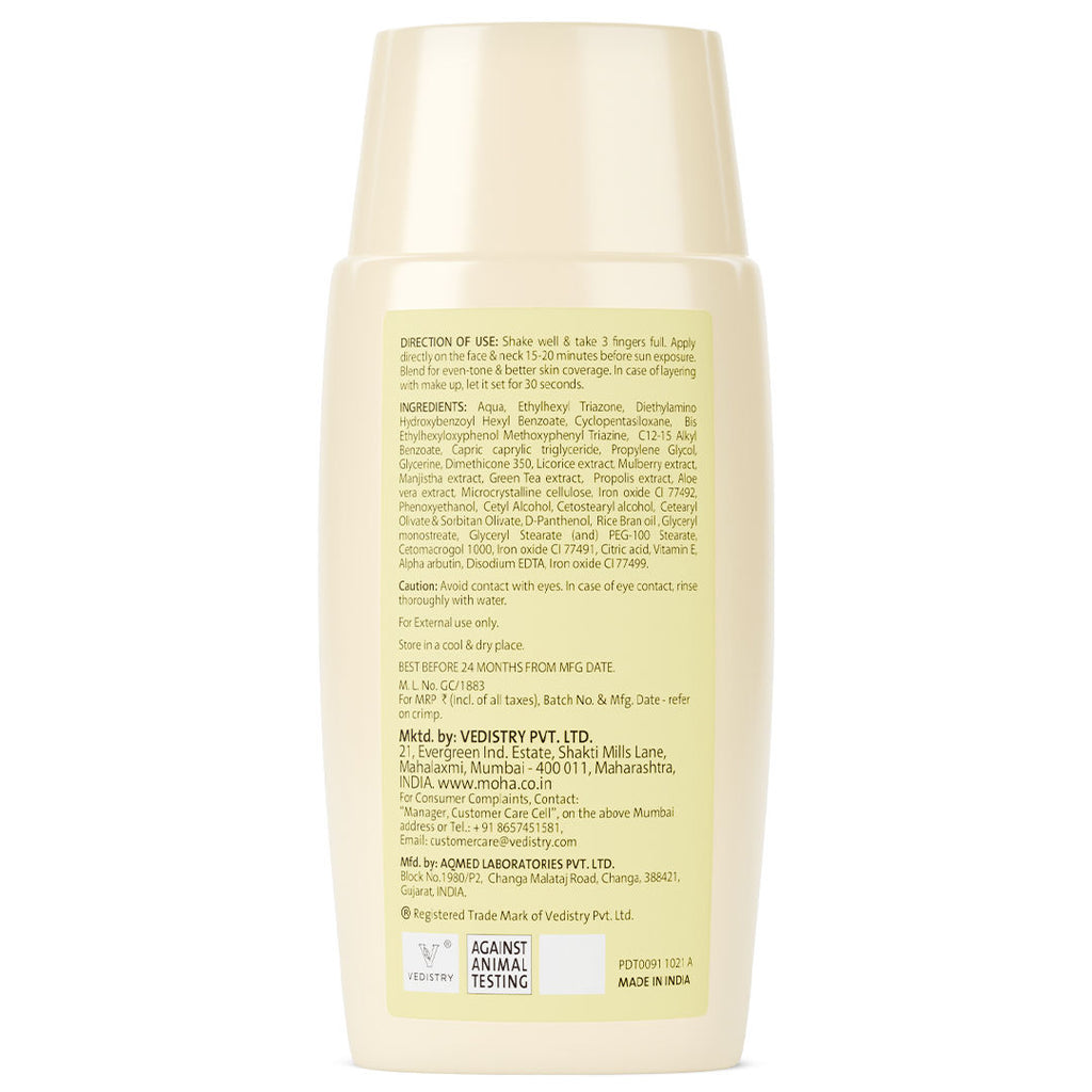 Tinted Fluid Sunscreen SPF 50 PA++++