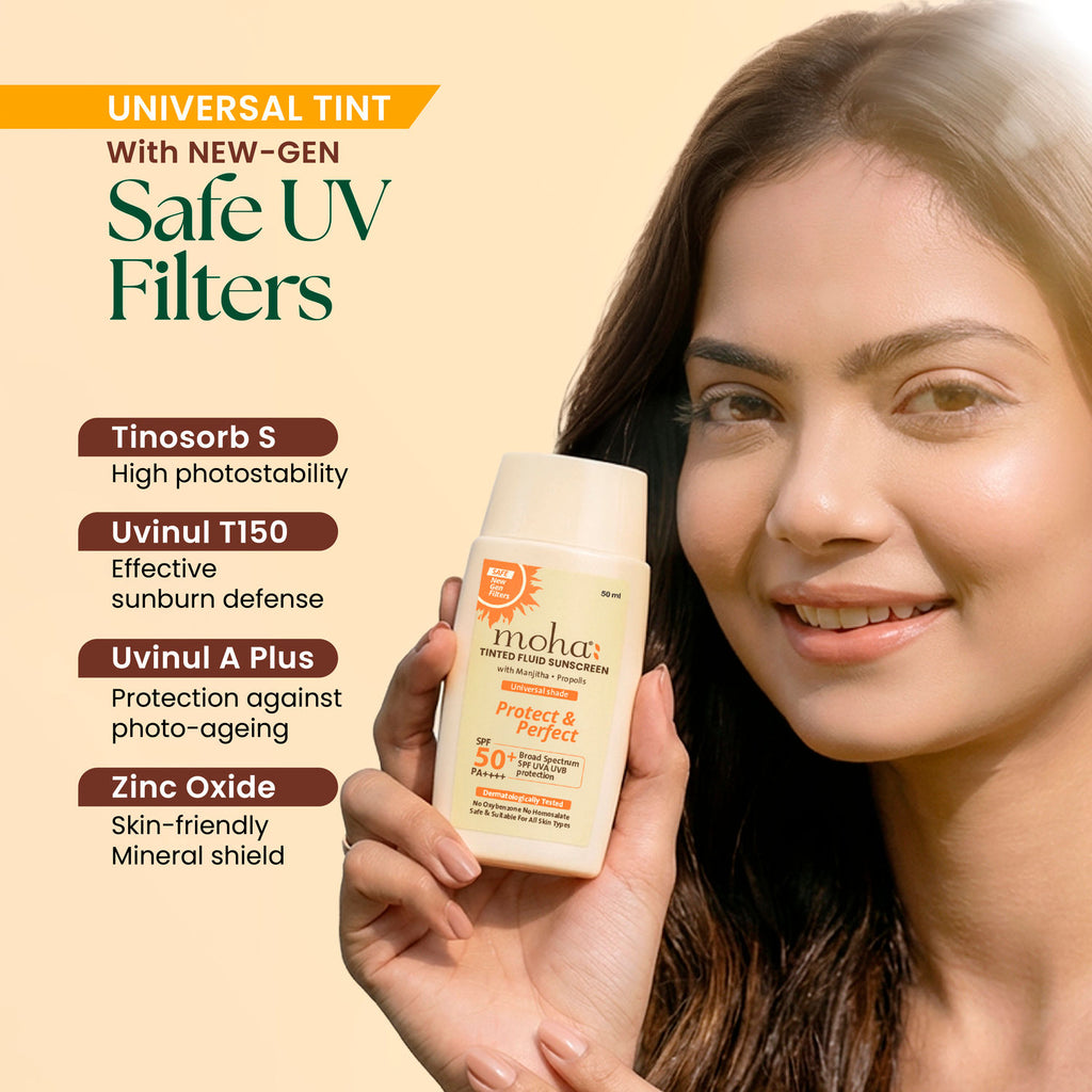 Tinted Fluid Sunscreen SPF 50 PA++++