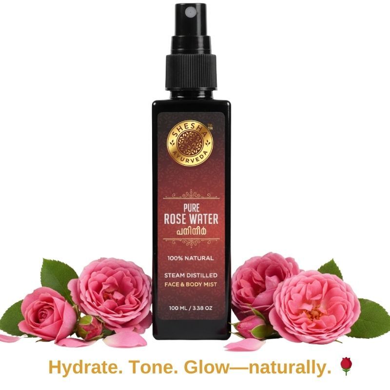 Pure Rose Water Steam Distilled Pet Bottle