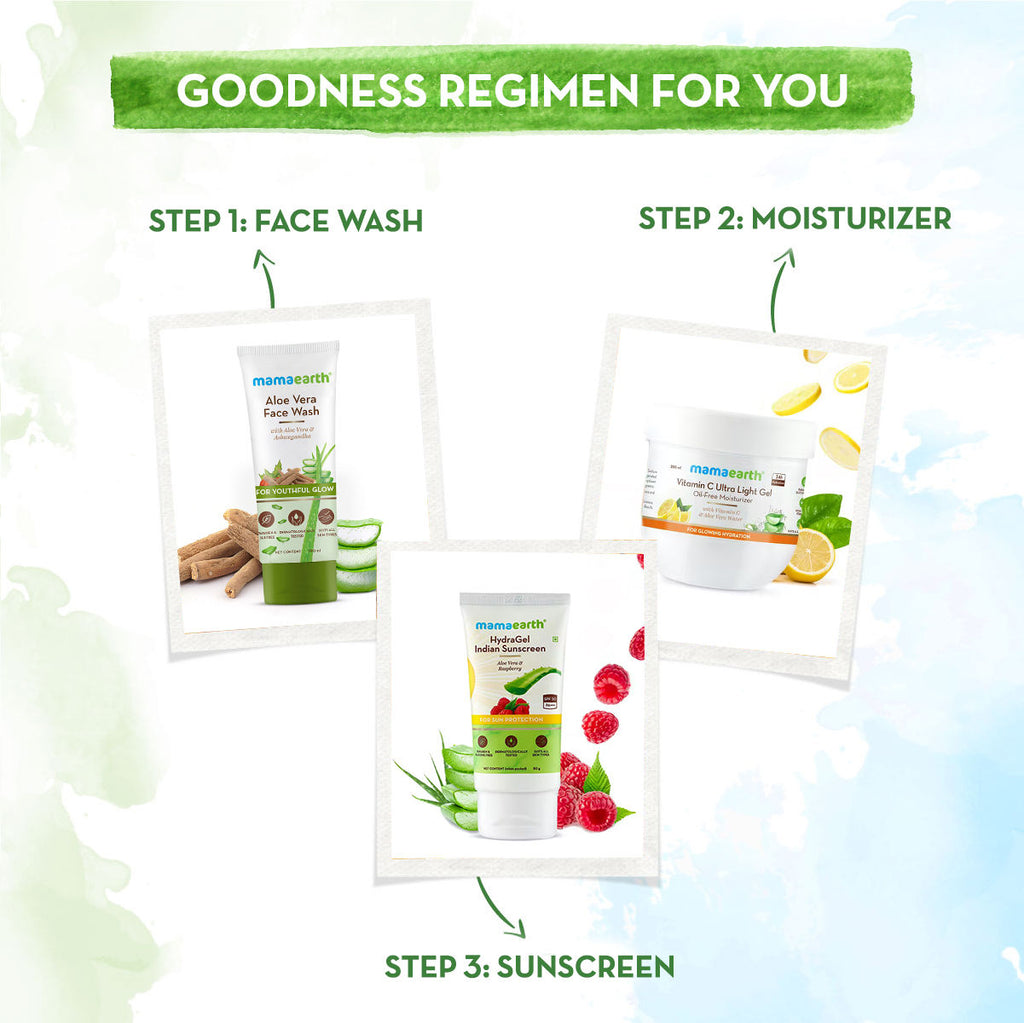 Aloe Vera Face Wash With Aloe Vera & Ashwagandha For A Youthful Glow